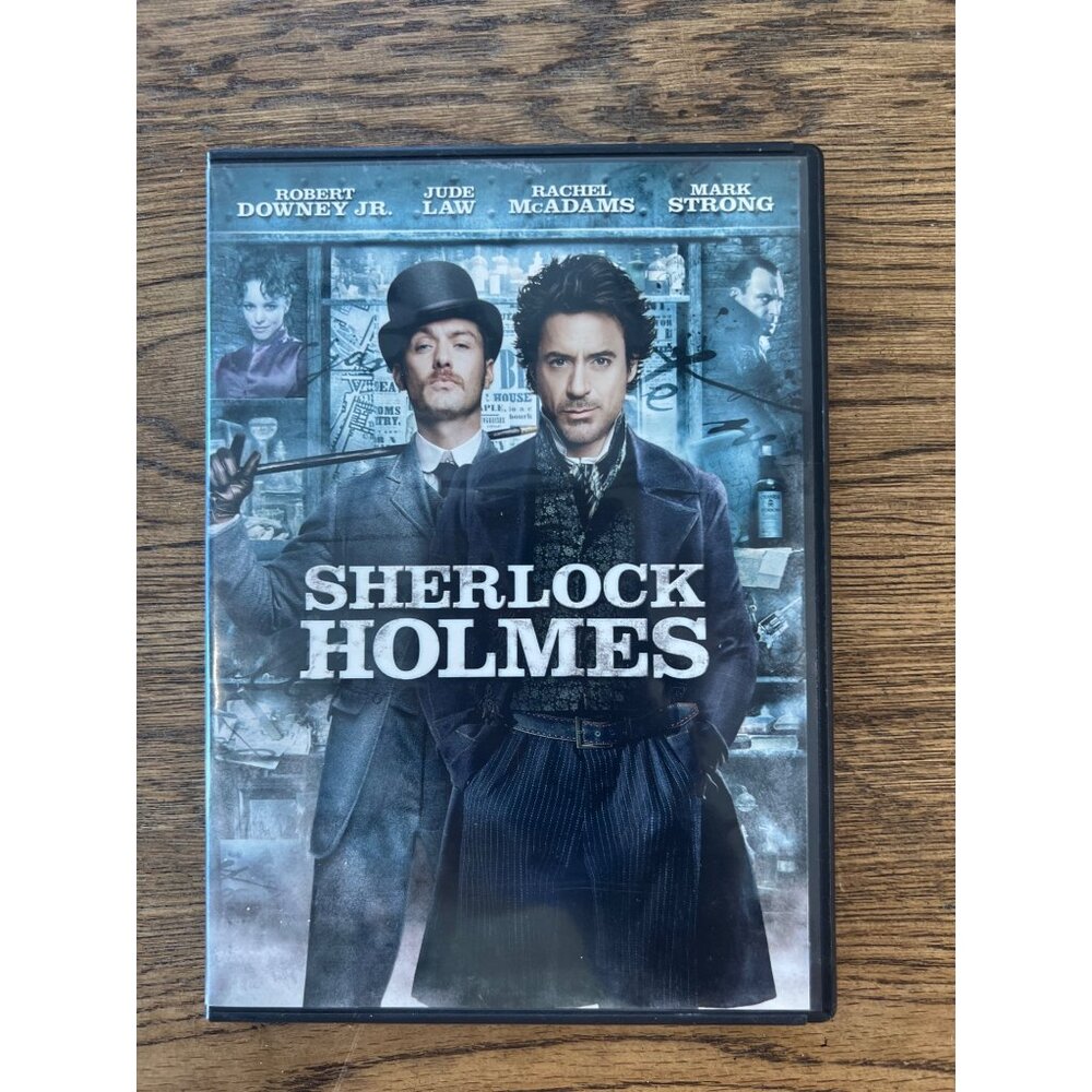 Sherlock Holmes DVD 2009 Action Mystery Robert Downey Jr Jude Law Pre-Owned